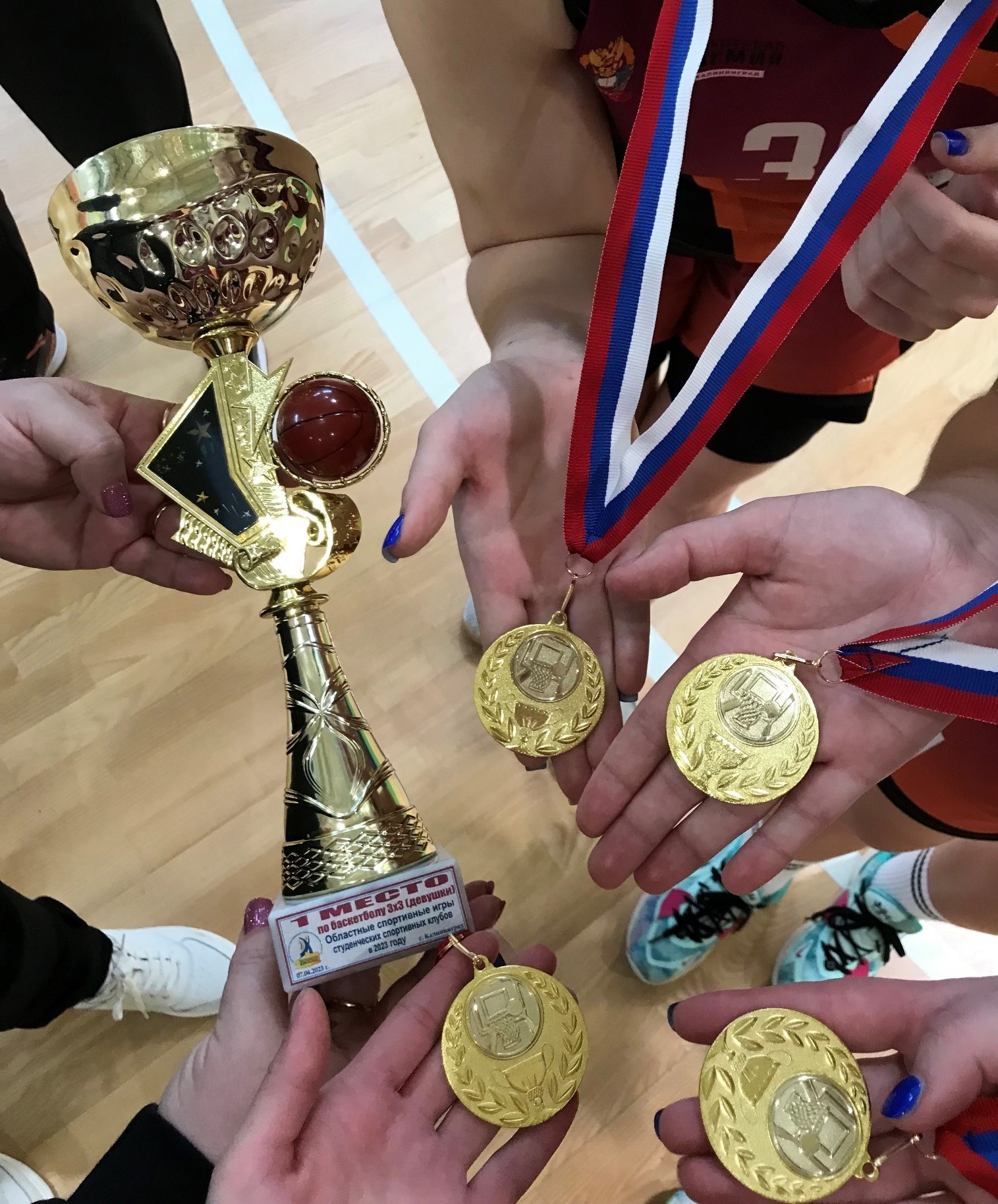 Студентки КПА, Калининград заняли 1 место в областных соревнованиях по стритболу